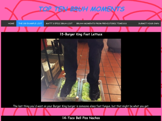 Bruh screenshot