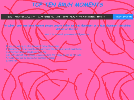 Submit screenshot