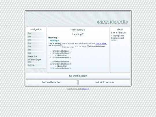 homepage screenshot
