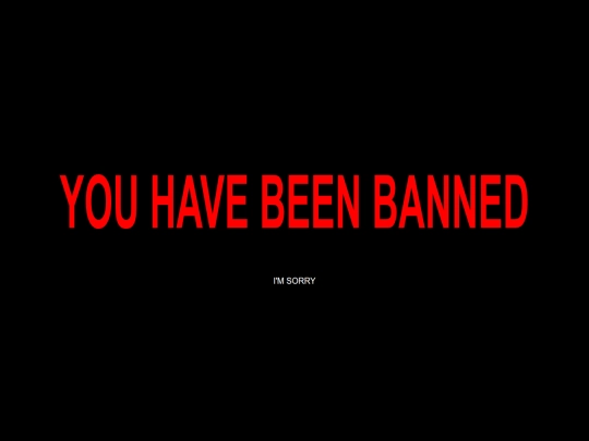 banned screenshot