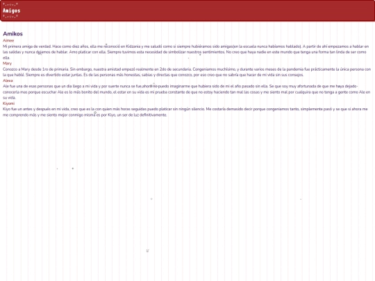 amigos screenshot
