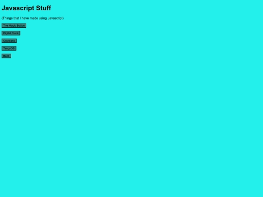 javastuff screenshot