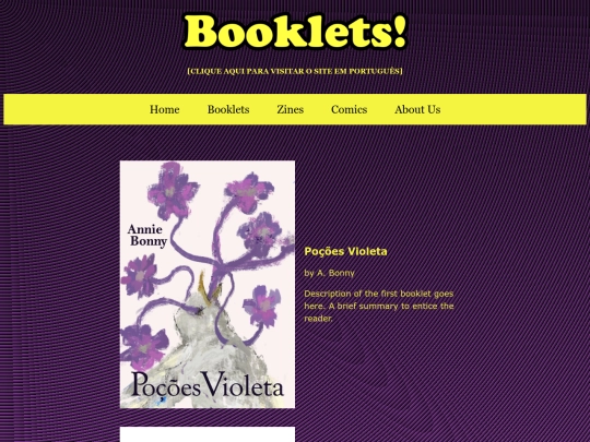 booklets screenshot