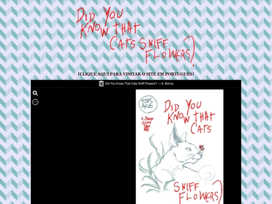 did-you-know-that-cats-sniff-flowers screenshot