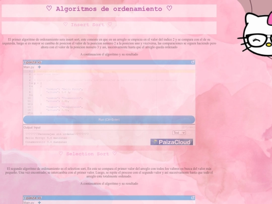 ordenamiento screenshot