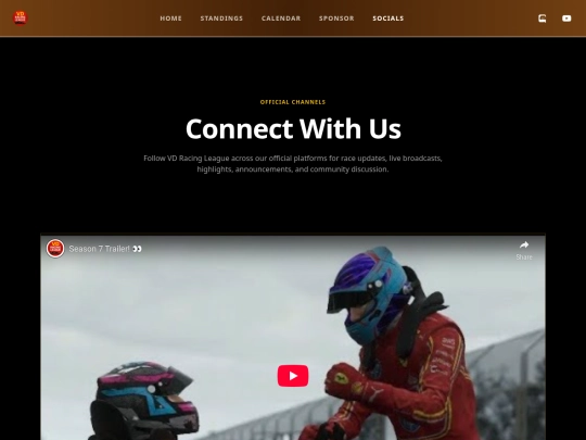 socials screenshot