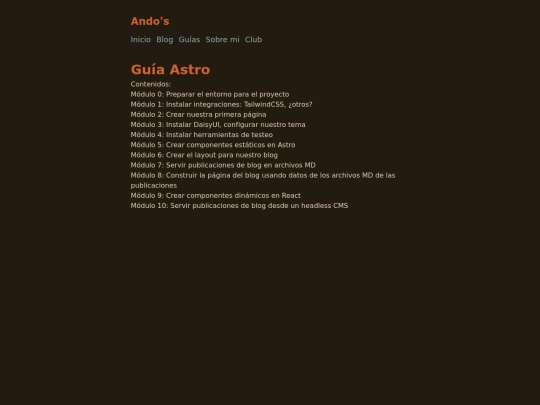 guias/astro screenshot