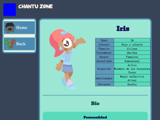 OCs/Iris screenshot