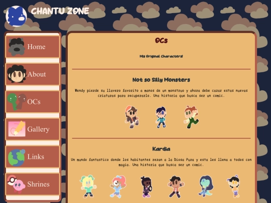 OCs screenshot