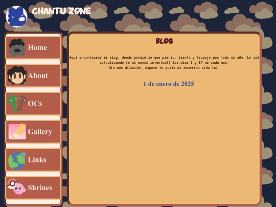 blog screenshot