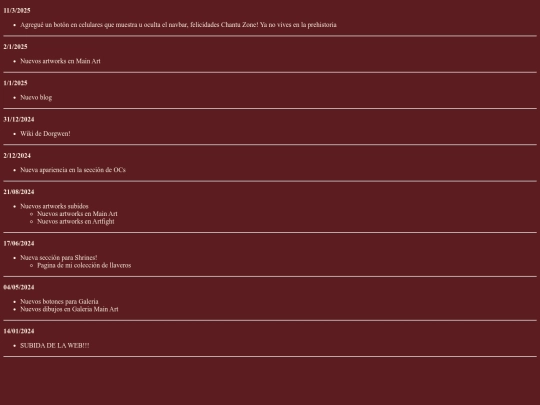changelog screenshot
