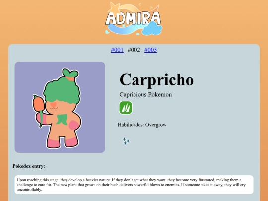 pokedex/Carpricho screenshot