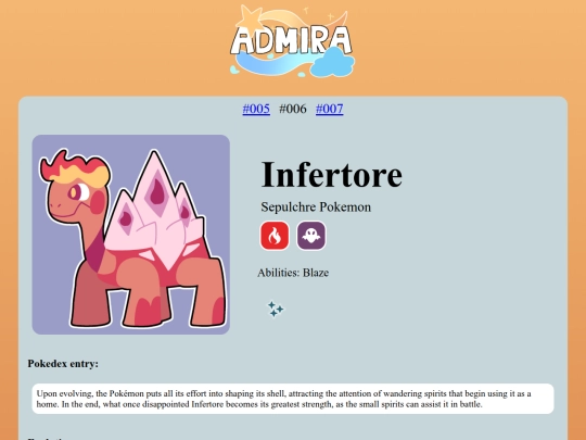 pokedex/Infertore screenshot