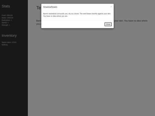 textadventurez screenshot