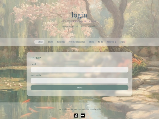 login screenshot