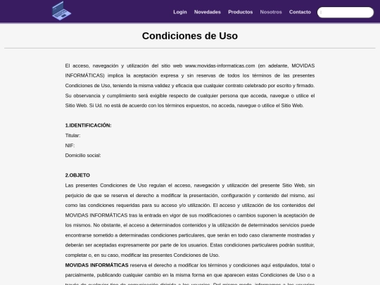 movidas-informaticas/html/cond-uso screenshot