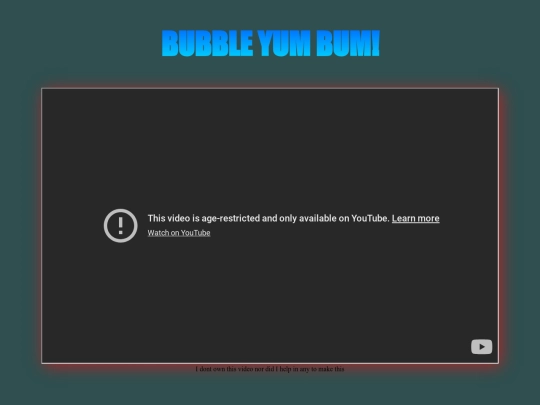 bubbleyum screenshot