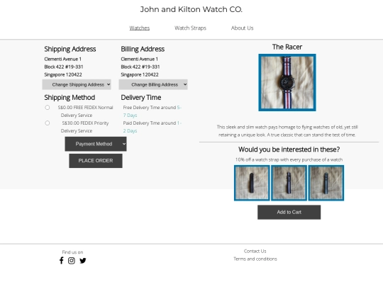cart screenshot