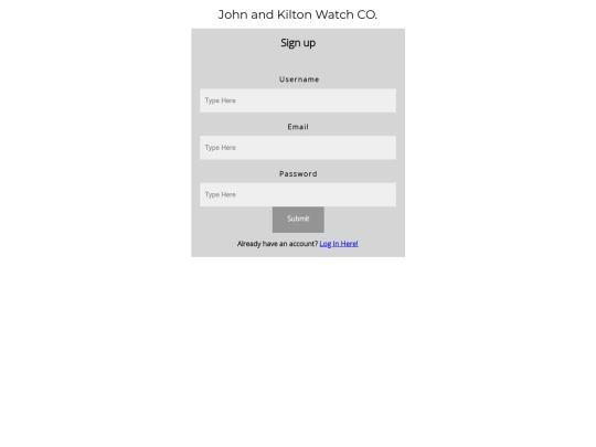 login screenshot