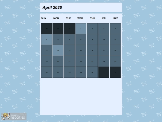 stars/calendar/04-2026 screenshot