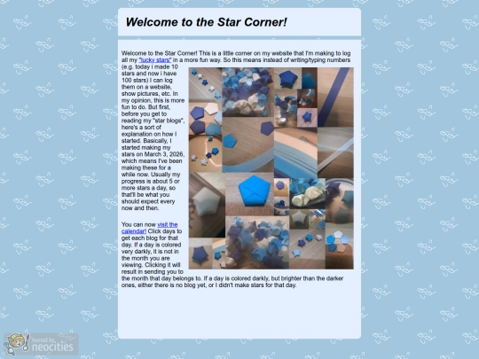 stars/mainpage screenshot