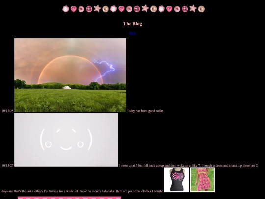 blog screenshot