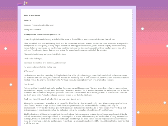 WhiteHands screenshot
