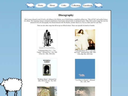 discography screenshot