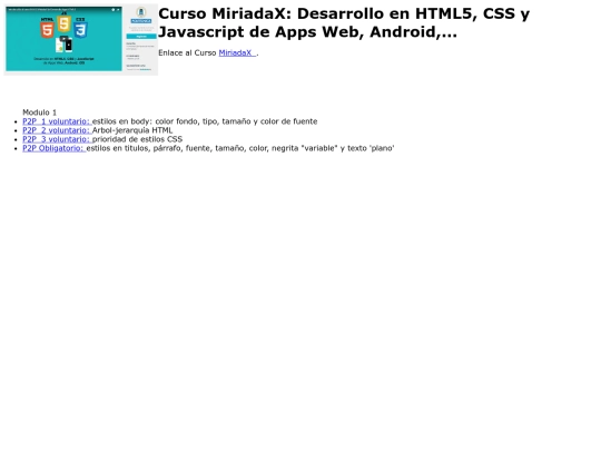 MiriadaX2017/Ejercicios screenshot