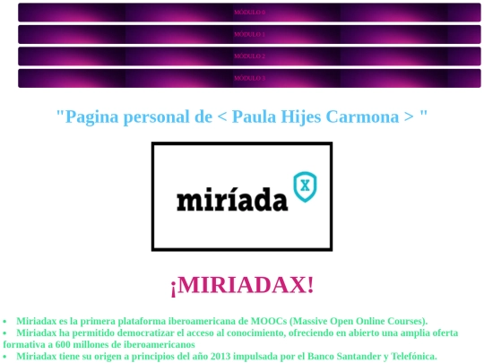 miriadax screenshot
