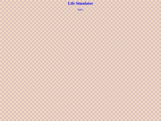 LifeSimulator screenshot