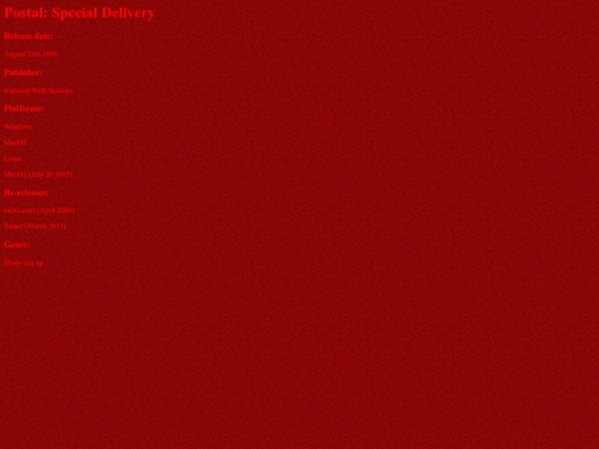 Postal1SD screenshot