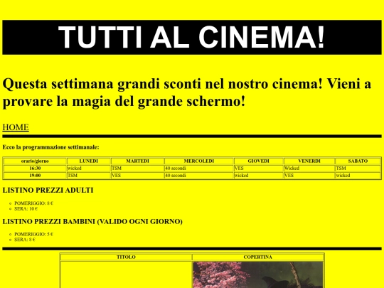 pages/Cinema/Cinema screenshot