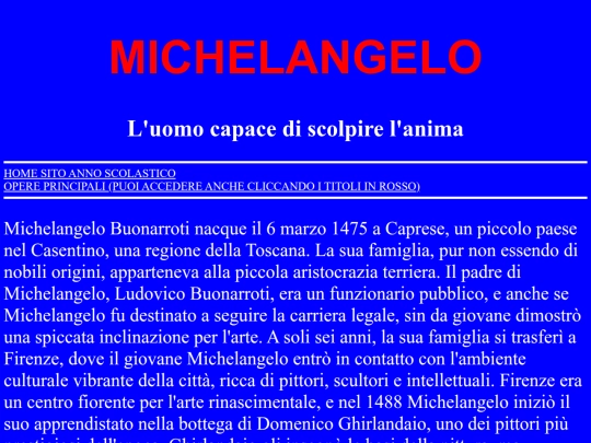 pages/Michelangelo/michelangelo screenshot