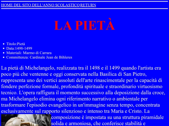 pages/Michelangelo/opere screenshot