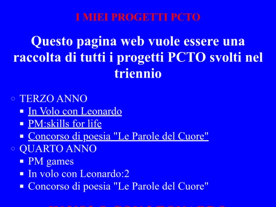 pages/PCTO/pcto screenshot