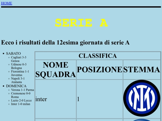 pages/seriea/seriea screenshot
