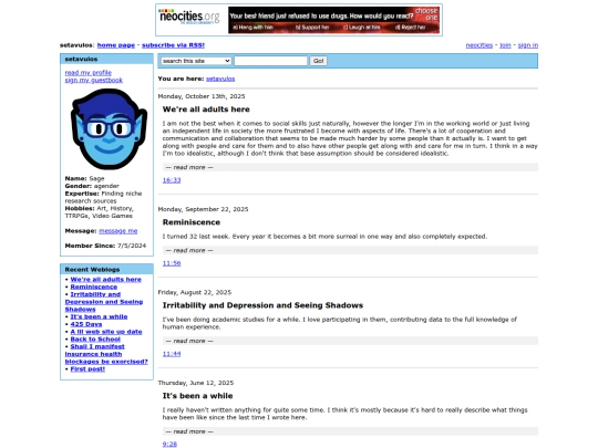 blog/page/2 screenshot