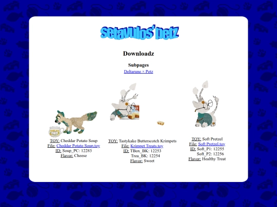 petz/downloads screenshot