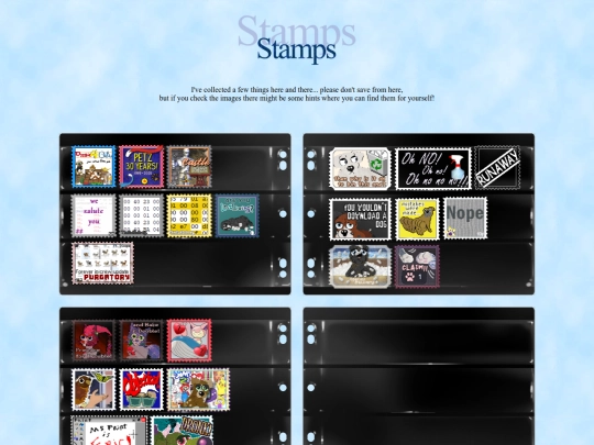 petz/stamps screenshot