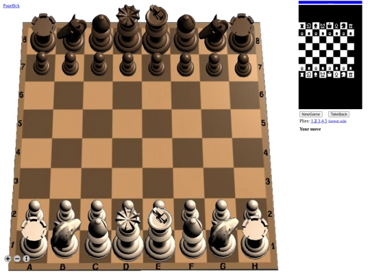3Dchess screenshot