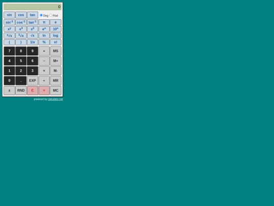 calc screenshot