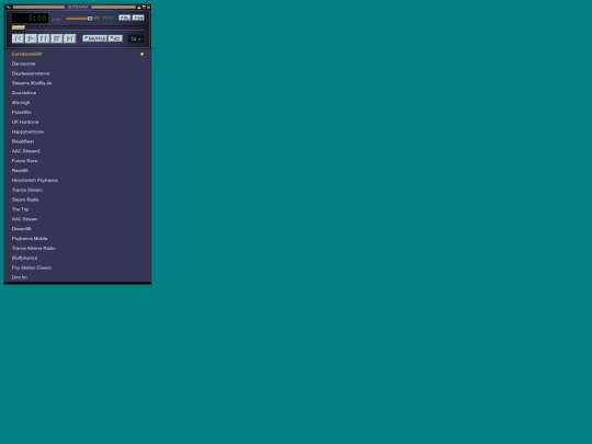 winamp screenshot