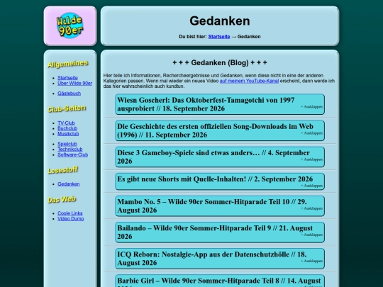 gedanken screenshot