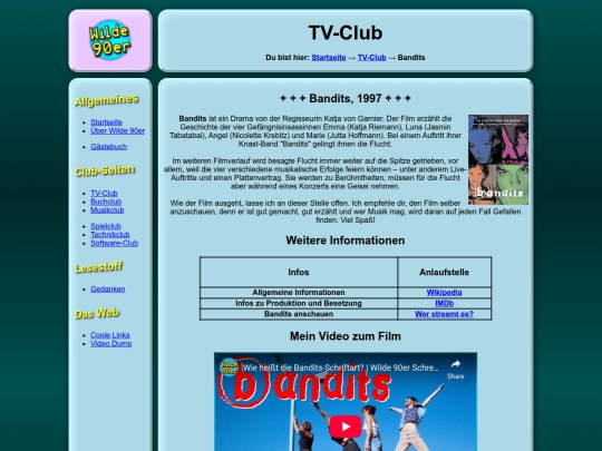 tv-club/bandits-1997 screenshot