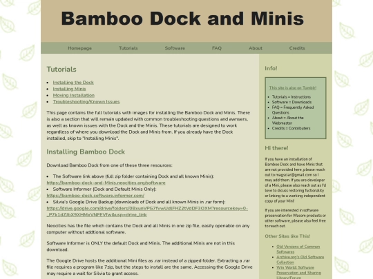 tutorials screenshot