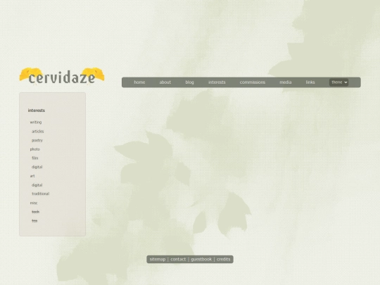 interests screenshot