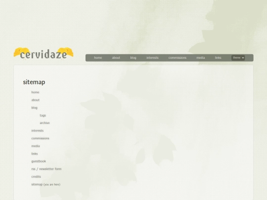 sitemap screenshot