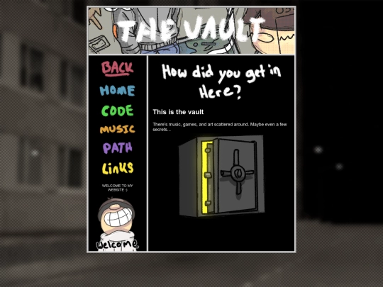 Vault Page screenshot