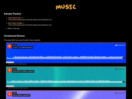 music screenshot